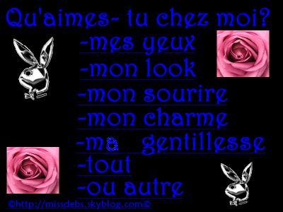 Keske tm chez moi?????